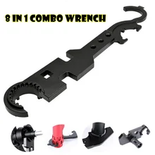 

Outdoor 8 in 1 Combo Wrench AR15/M4 Armorer Spanner Multi-functional Repair Tool Travelling Easy Carrying Durable Parts