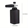 Large Capacity High Pressure Foam Gun Pot 1000ml Foam Gun Pot Adjustable Spray Shape Efficient Cleaning Portable Car Wash Tools 2