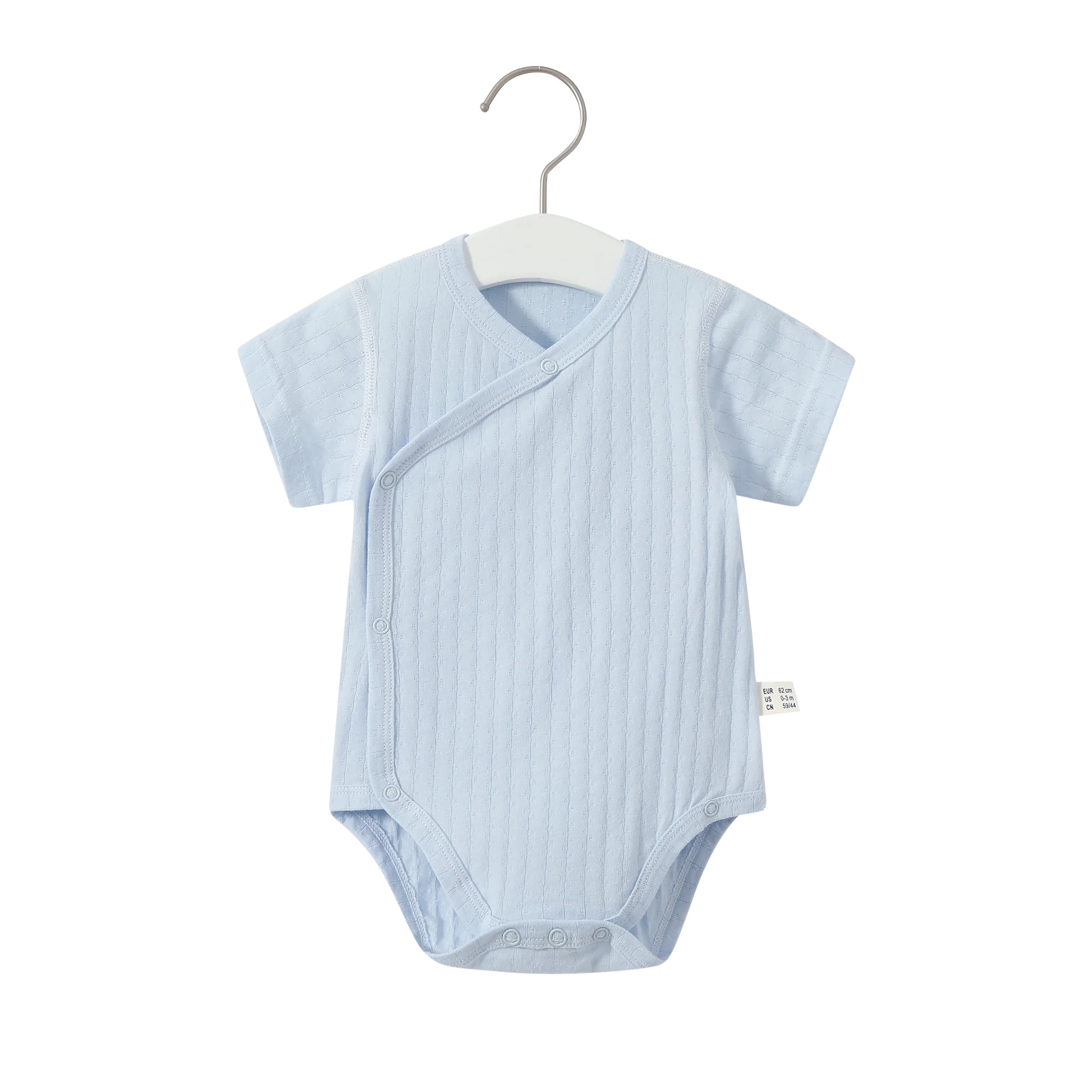 Breathable Fabric Summer Newborn Baby Girls Boys Romper 100% Cotton Short Sleeves Bodysuit Infant Baby Clothes 5