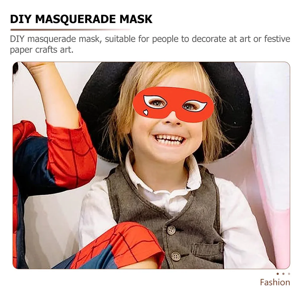 Belle Vous Wit Papier Mache Maskers (30 Pak) – 2 Maten Maskers Voor Mannen & Vrouwen – Schilderbare Blanke Volledige Gezicht DIY Kunst & Hobby Pulp Maskers – Maskerade, Cosplay, Halloween & Feest