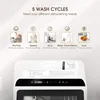 BIGSALE Portable Countertop Dishwashers, Compact Dishwashers with 5L Built-in Water Tank Inlet Hose, 5 Washing Programs 2