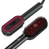 TYMO Hair Straightener Brush - Upgraded Ionic Plus Straightening Brush with Dense Bristles, 16 Temps, Dual Voltage 1