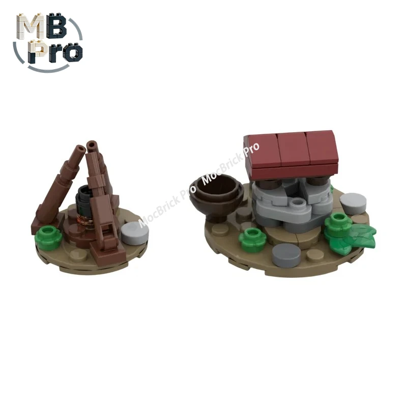 중세 시장 확장 MOC 블록, 성인 수집가와 전시용 클래식 시장 가판대 확장품