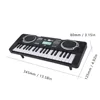 Digital Electronic Piano Kids Educational Toy Portable 37 Keys Electronic Piano Keyboard Children Musical Instrument 6