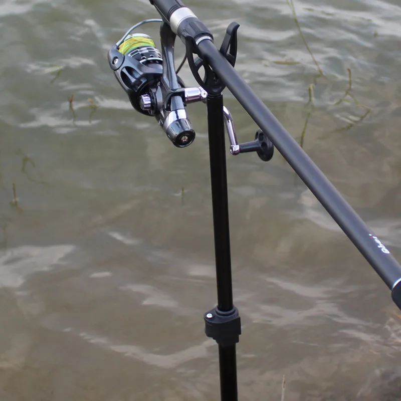 2pcs Carp Fishing Tackle Aluminium Bank Sticks Rod Rest For Keep Nets