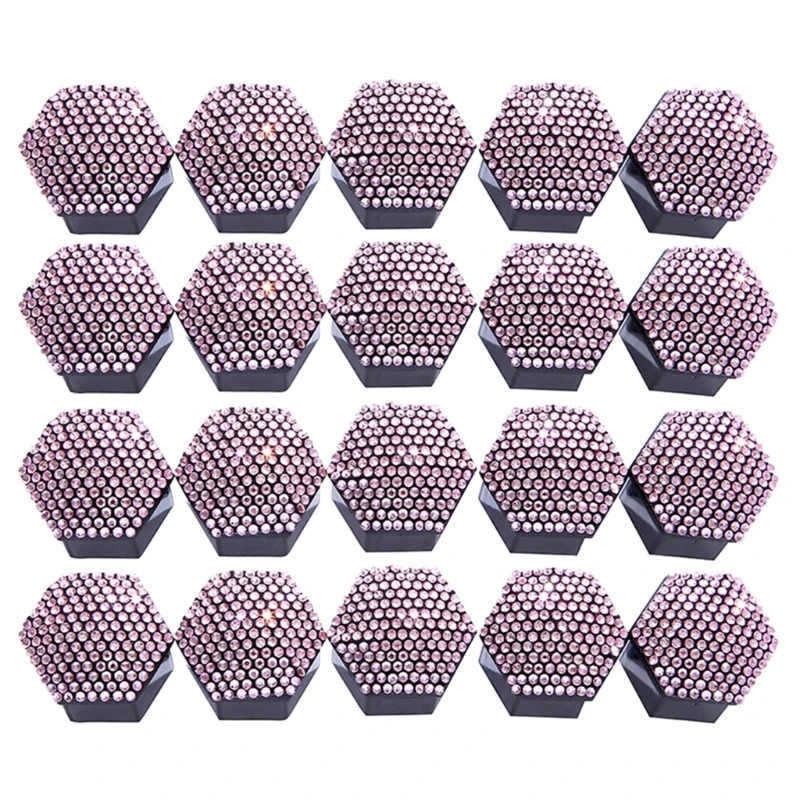 20Pcs Lug Nut Cover Black Flexible Fit 17/19/21mm Car Wheel Caps Universal Protection Covers car wheel caps