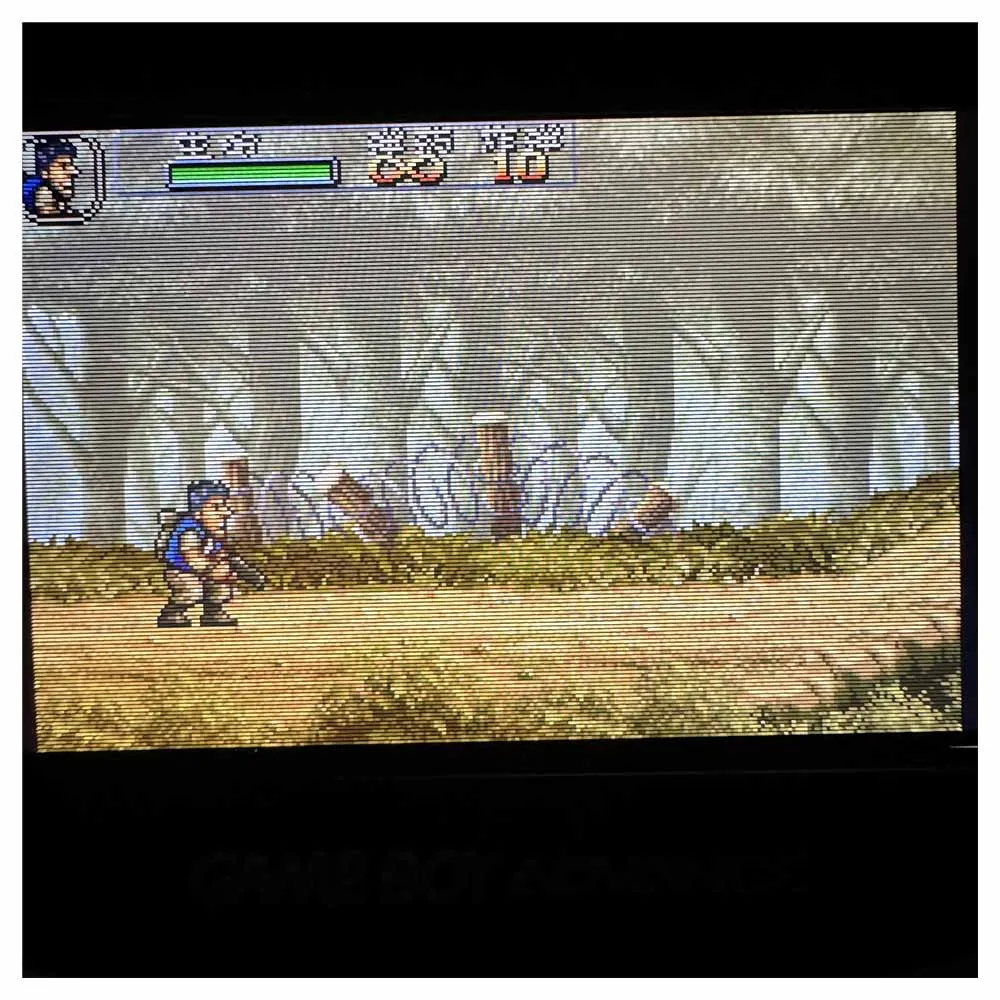 2.9 Point to Point Display Backlight IPS LCD Screen Dedicated Shell Replacement and Accessories GBA Console IPS LCD