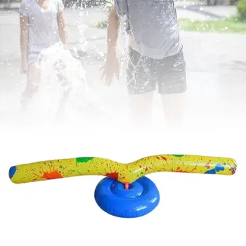 Rotating Stick Sprinkler Outdoor Lawn Water Spray Stick Practical Interactive Toy Sprinkler Stick for Beach Pool Home Yard Kids 1