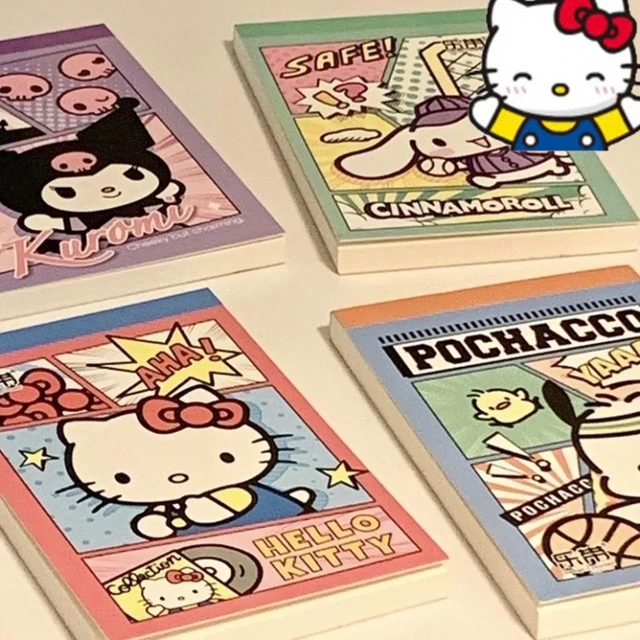 Kawaii Sanrio Poster Anime Cartoon Cinnamoroll Hello Kitty Kuromi