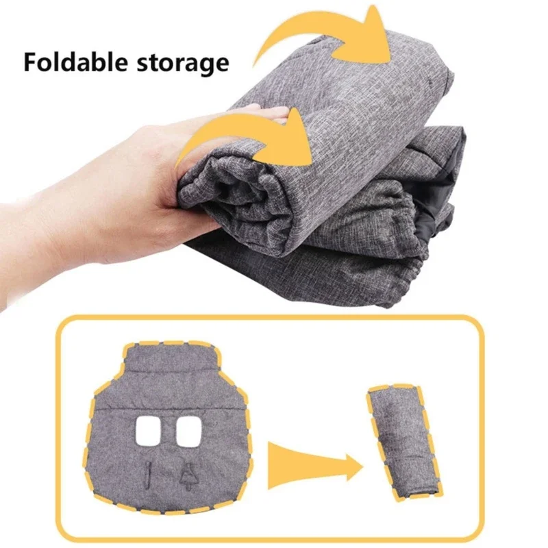 Comfortable Supermarket Shopping Cart Cushions Child Safety Supermarket Cart Pad Infant Shopping seats Pad for Kids