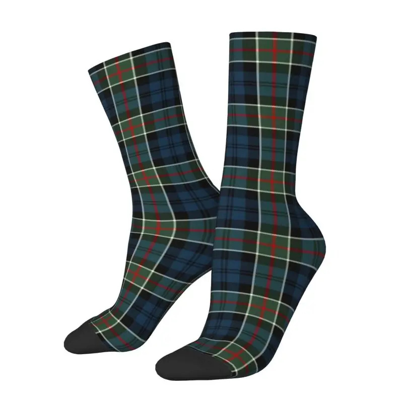 

Scotland Clan Plaid Colquhoun Tartan Men's Crew Socks Unisex Novelty Spring Summer Autumn Winter Dress Socks