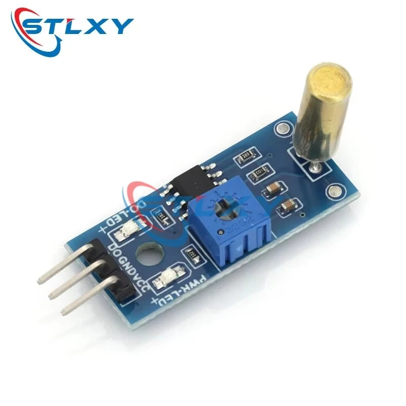 SW-520D Moduł czujnika nachylenia Przełącznik kąta Wibracje Mikrokontroler Elektroniczne klocki inteligentny robot dla Arduino Zestaw DIY
