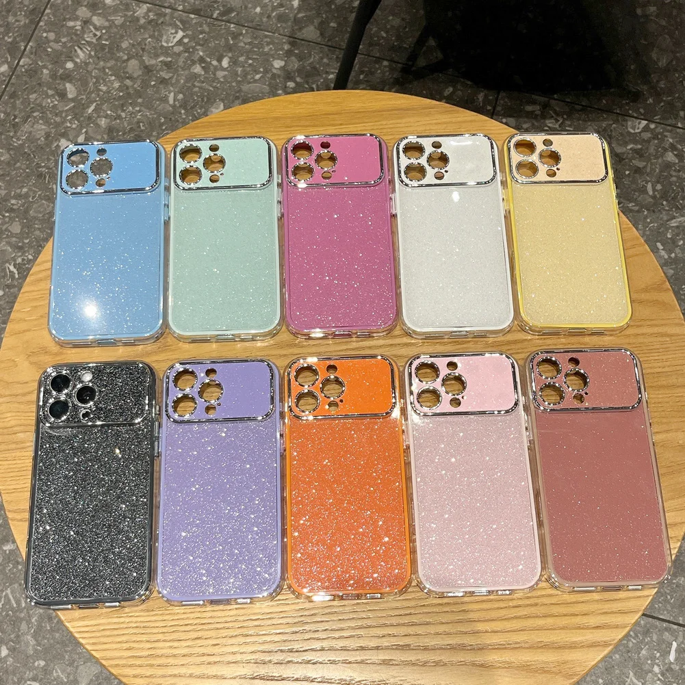Sparkling 2-in-1 Glitter Bling Soft Phone Case - Slim Protective Cover