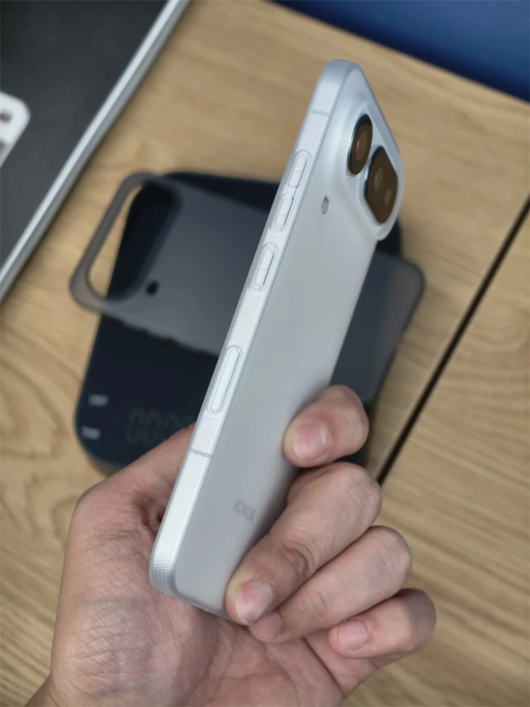 Slim Matte Transparent Hard Case - Lightweight & Minimalist Back Cover