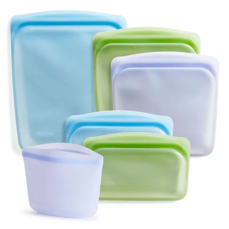 

Kitchen Storage Bag Multi-Color Assorted Bundle 6-Pack for Bags