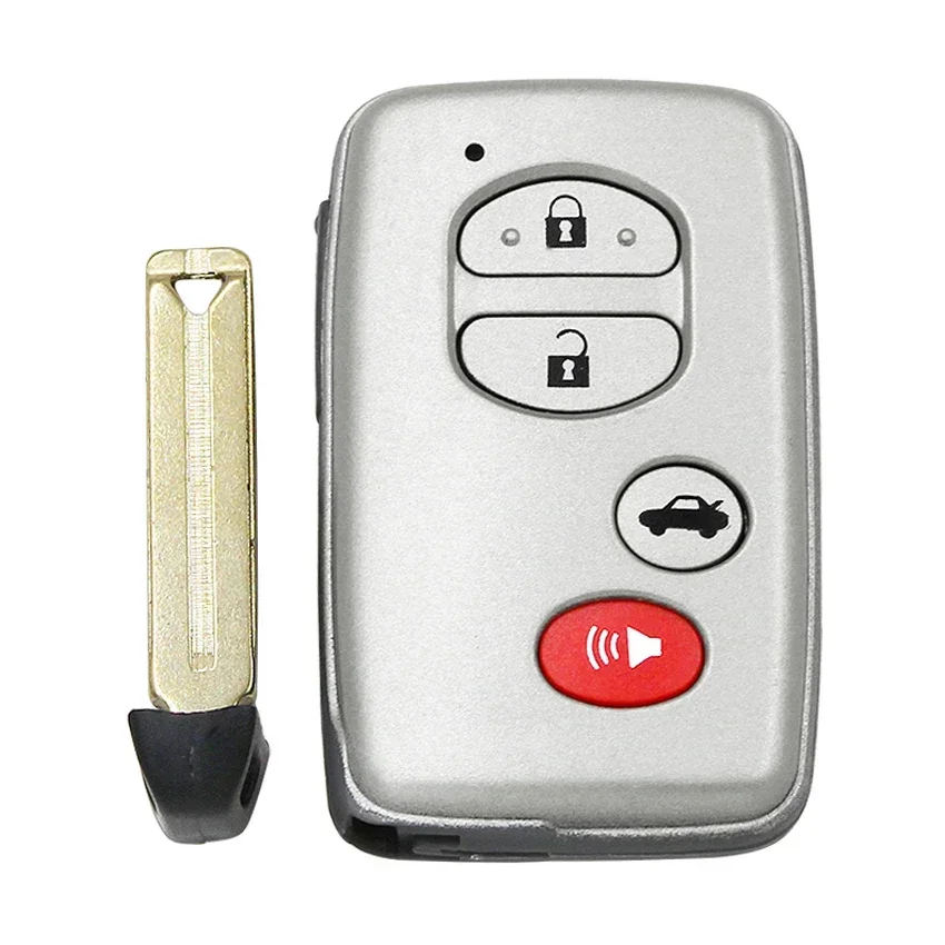 Key Case Car Remote Key Car Key Car Key Shell Key Shell 2/3/4 Buttons Smart Remote Key Shell Case Fob for Toyota