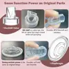 Beast Pump Full Set Milk Collector Cup 24mm Only Compatible with Momcozy S12 Pro/S9 Pro Breast Pump Replacement，NOT for S9/S12 4