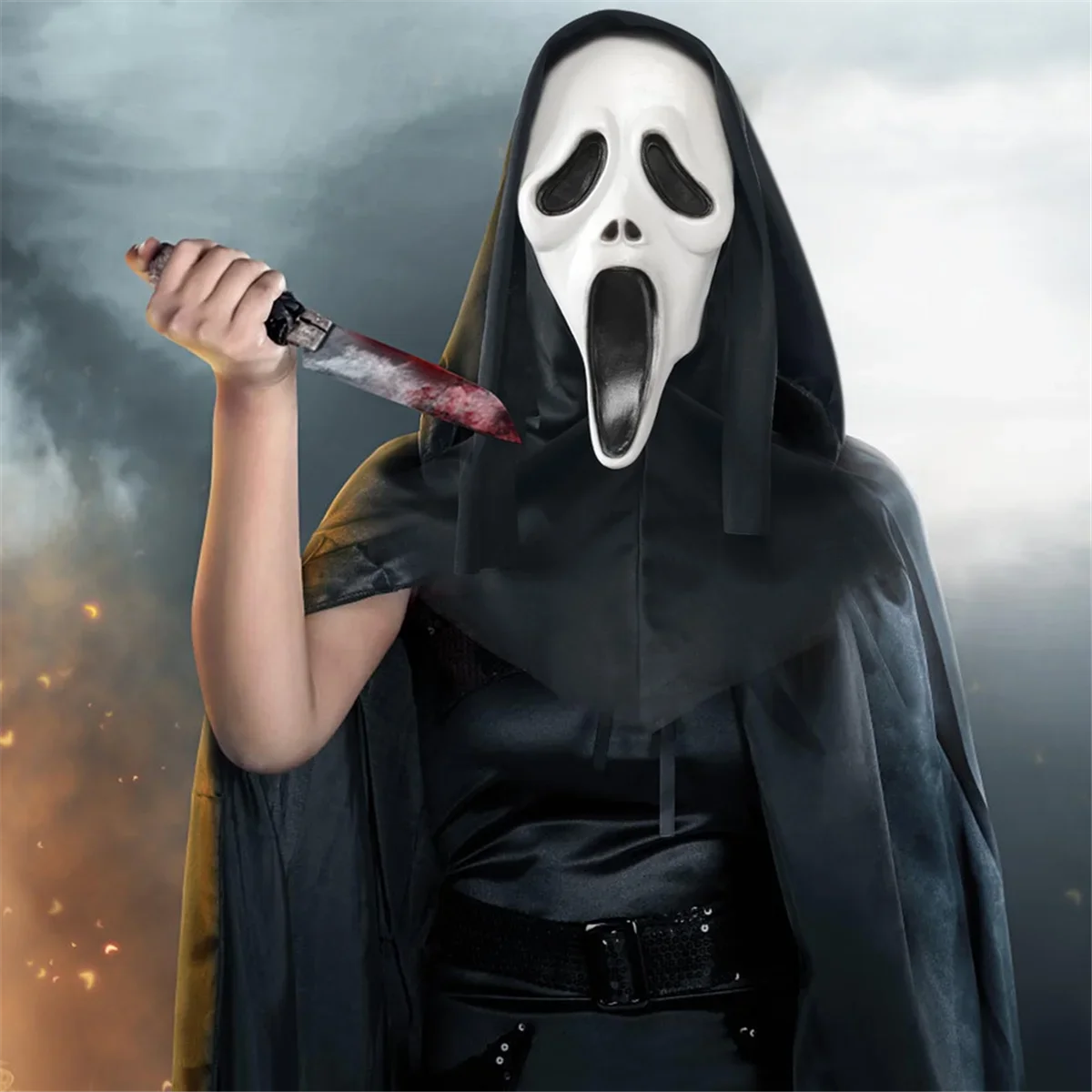 Scary Scream Ghost Mask 2