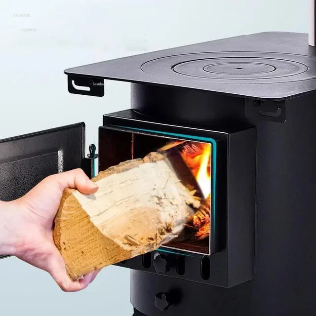 เตาผิงกลางแจ้งแบบนอร์ดิก เตาถ่านสำหรับใช้ในบ้าน ลานบ้าน เตาไม้สำหรับฤดูหนาว เตาบาร์บีคิว 1