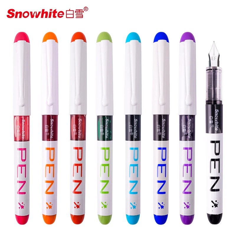 Quick-Dry Smooth Fountain Pens for Drawing and Writing, Ideal for Office and School Supplies