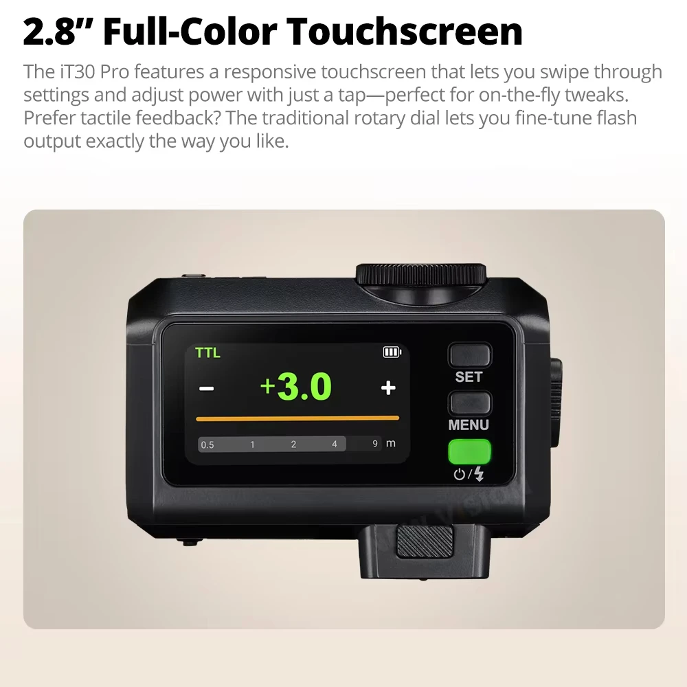 Aazon.co : GODOX IT30 Pro S Ini TTL Wireless Caera Flash Copatible For Sony Caeras,2.4G