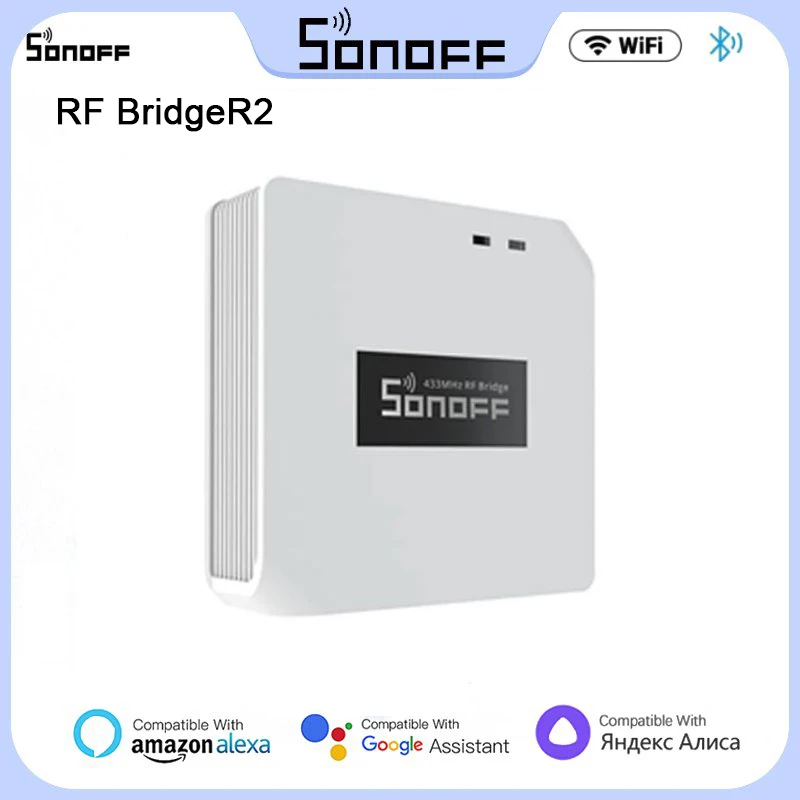 Sonoff Rf Bridger2 Wireless Gateway Wifi 433 Mhz Smart Hub Rf Bridge Support Ewelink Alexa Google Home Sonoff Pir3-Rf Dw2-Rf