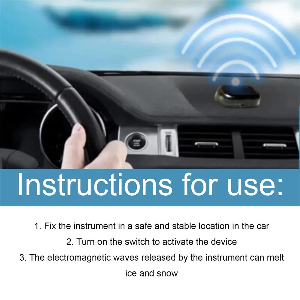 Car Interior Accessories Antifreeze Automotive Interior Efficient Snow Removal Safe Driving Automobile And Accessories De-icer