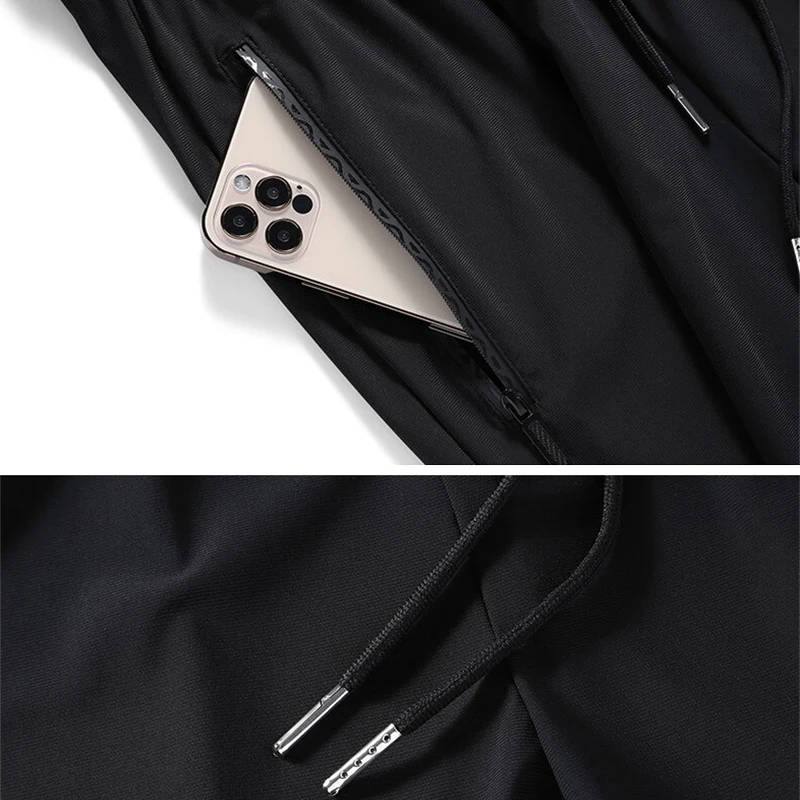 ربيع الخريف الحرير الجليد السراويل الرياضية محايدة...