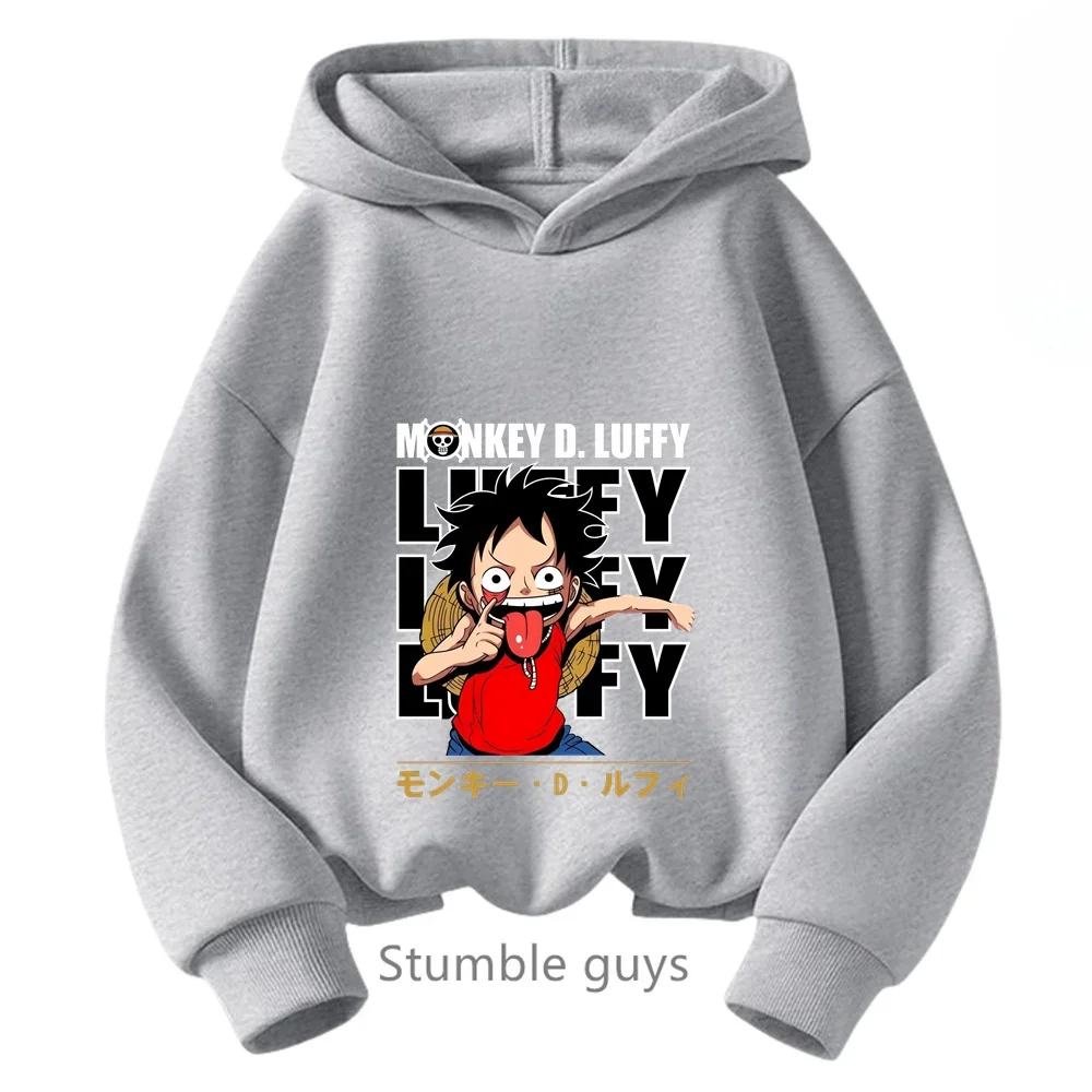 thumbnail image 1 of Sudadera con capucha de una pieza para niños, ropa para niños y niñas, ropa de primavera y otoño, sudadera con dibujos animados de Luffy Zoro, traje para adolescentes, camisetas con capucha de Sonic, 1 of 5