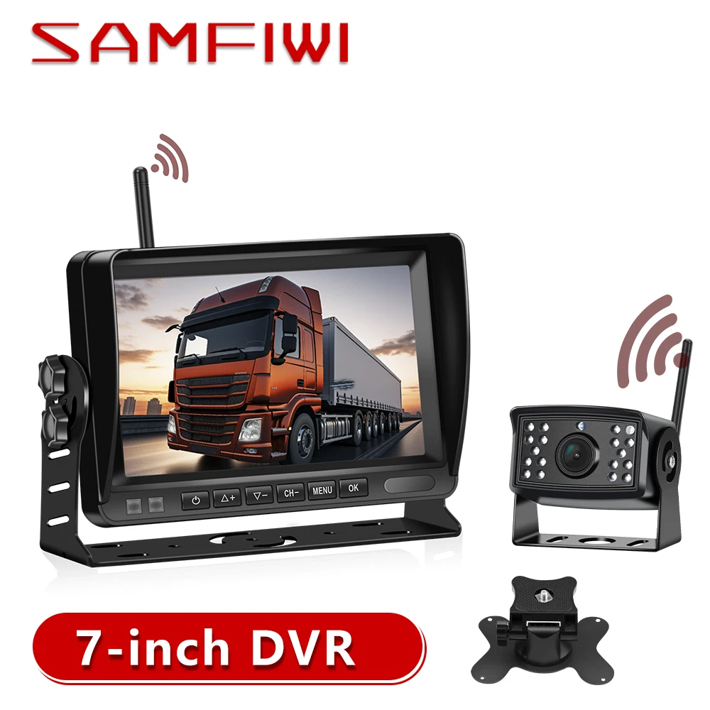 

Цифровой видеорегистратор высокого разрешения, 7 дюймов, 1080P, Wi-Fi
