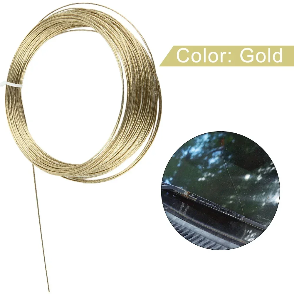 22m Length Automotive Braided Car Cut Out Cutting Glass Roll Steel 0.8mm Wire Braiding Line