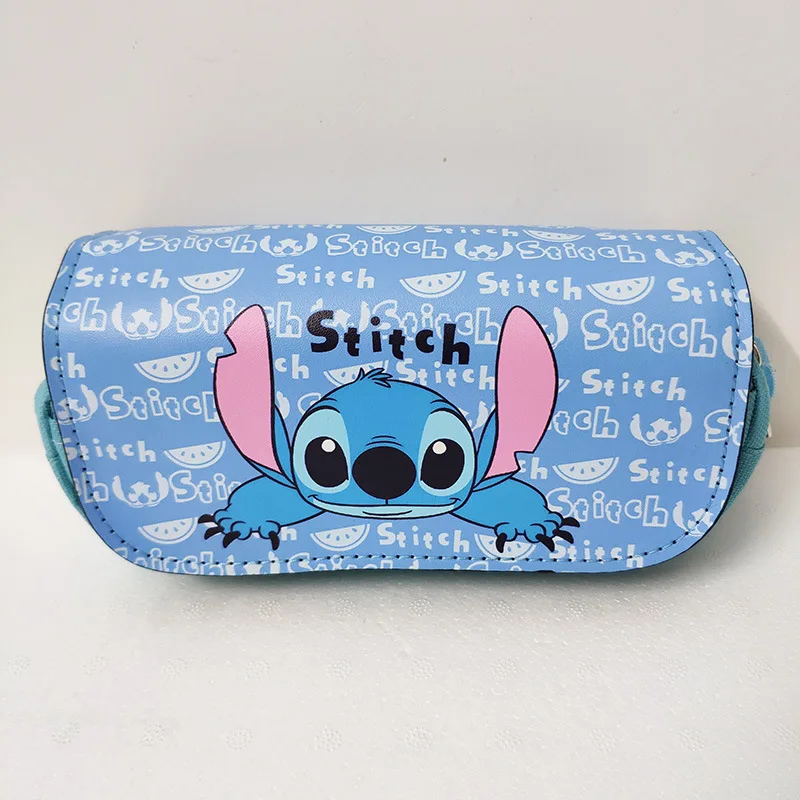 Trousse Stitch Disneyland Paris Disney peluche Lilo et Stitch bleu stylos  crayons - Activités manuelles et fournitures - La Boutique Disney