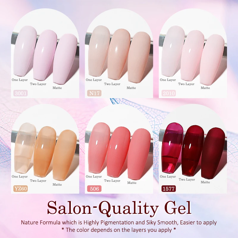 Arte Clavo 15ml Gel Nail Polish Nail Supply Wholesale Soak Off UV LED Gel Lacquer Nail Art Glitter Polish Long Lasting Gel 5