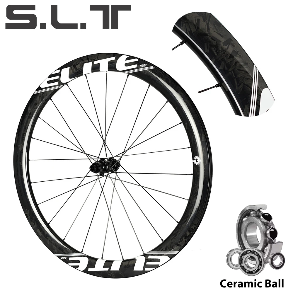Elitewheels Slt Ceramic Bearing Carbon Wheelset New Pattern
