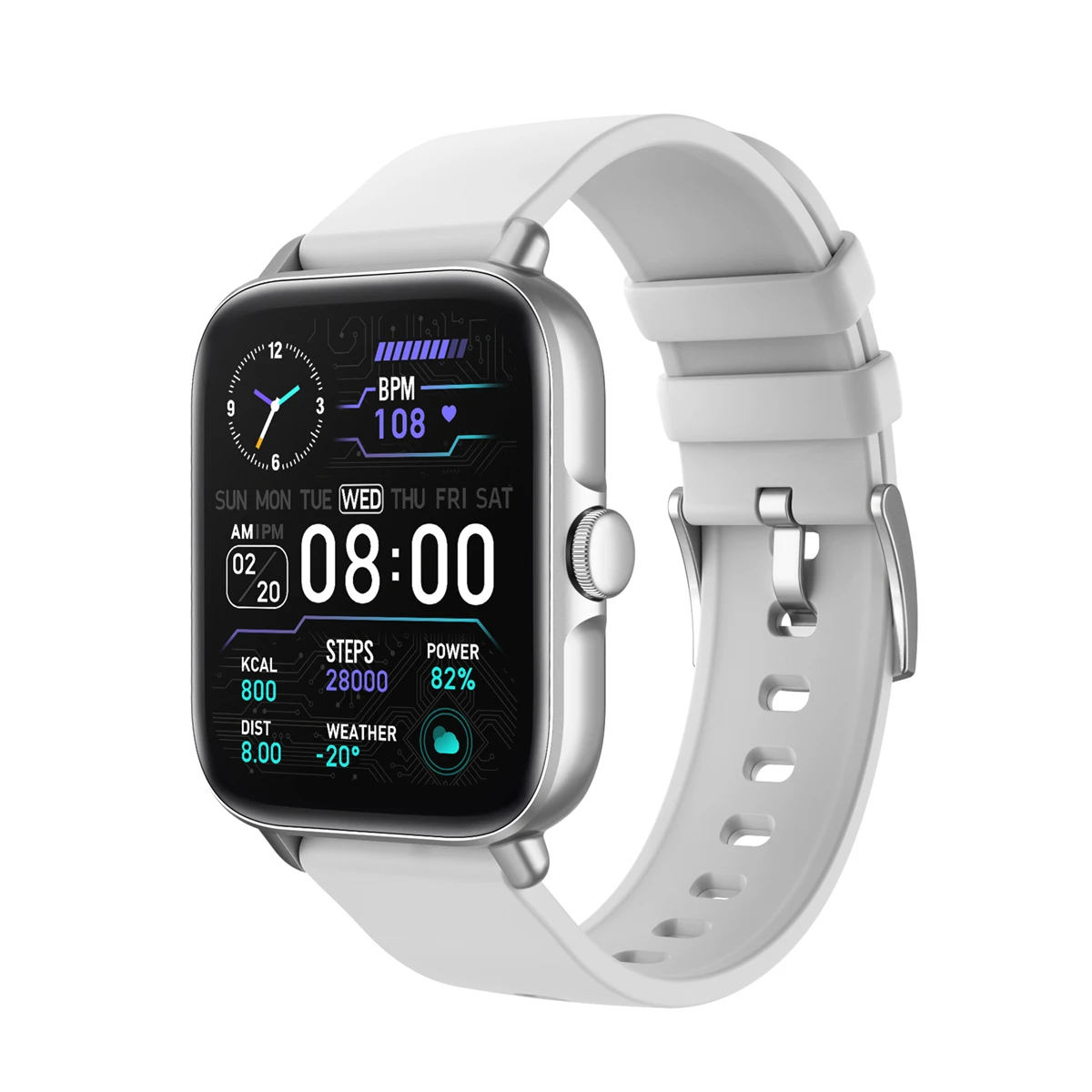SmartWatchForMenWomenBluetoothCallSmartwatchLongBatteryLife
