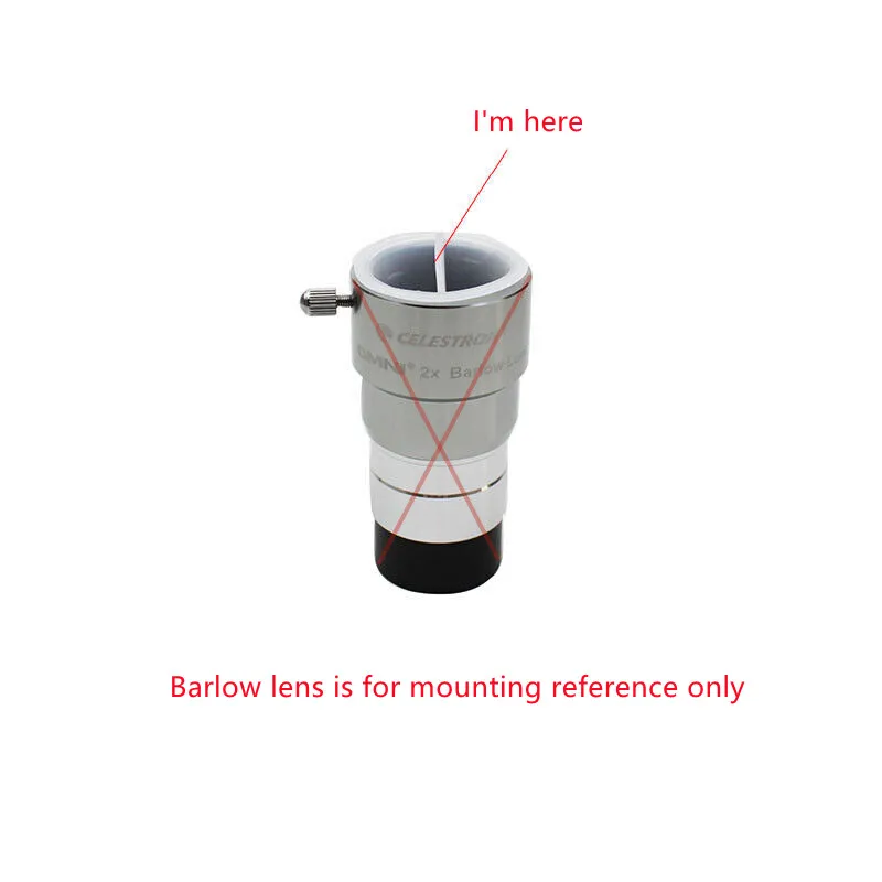 Collimateur De TéLescope De 1,25 Pouces Calibrateur De 2 Pouces