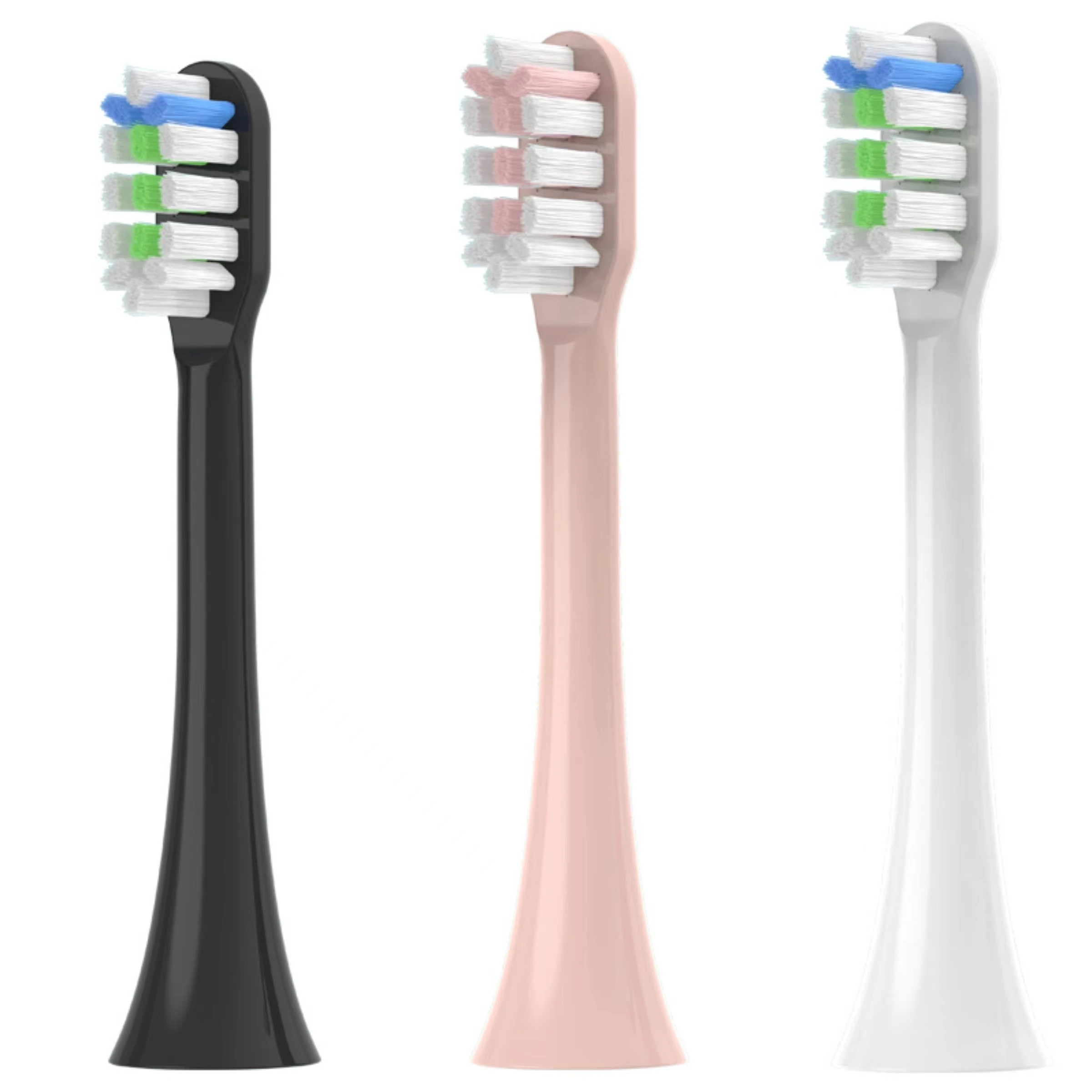 Cabeças de Escova de Dentes de Substituição para Xiaomi Soocas Cerdas Macias Escova de Dentes Elétrica Cerdas Dupont x3 x5 v1 X3u 416 Pcs