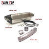51mm Exhaust Muffler Titanium Alloy Motorcycle Exhaust System For KTM 250 ADV Exhaust For KTM 390 ADV 2020-2022 Tubo De Escape