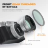 Freewell New Style Fujifilm 2-in-1 Macro Wide Angle Lens,1.5x Telephoto Lens,CPL/GMIST Filter for Fuji X100VI and X100V Cameras 5