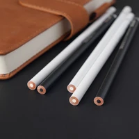 6pcs Black White Color Pencils Permanent Color Drawing Pencil Oil-based Wooden Colored Pencils For Artist And Beginner Art 4