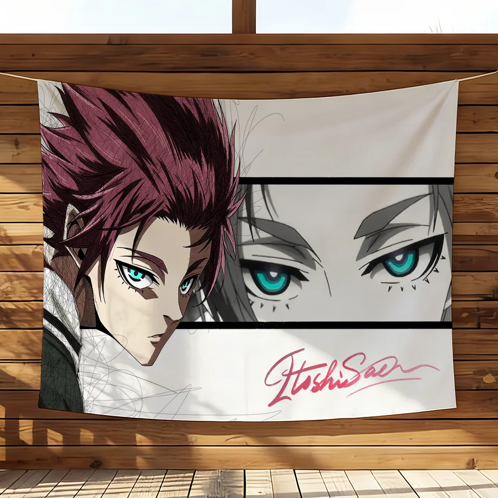 Anime Blue Lock Flag Decorative Banner - Perfect for Outdoor Camping, Family Parties, and Garden Decor Gift
