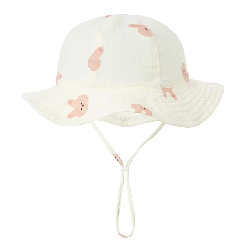 Cotton Kids Bucket Hat for Beach and Outdoor