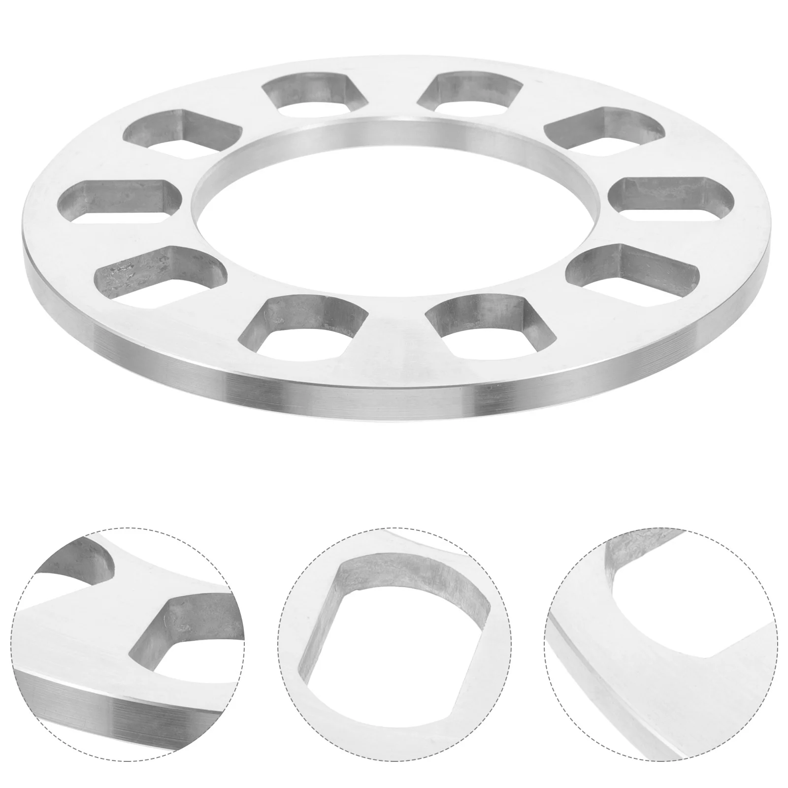 

2pcs Hub Centric Wheel Spacer 5 Holes Center Bore Wheel Spacer Plate Vehicle Part