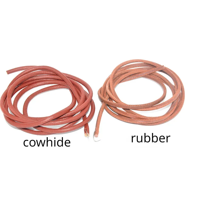 1Pcs/180cm Leather Belt Treadle Parts with Hook for Sewing Machine 4.8mm 5mm 6mm Household Home Old Sewing Machines Accessory