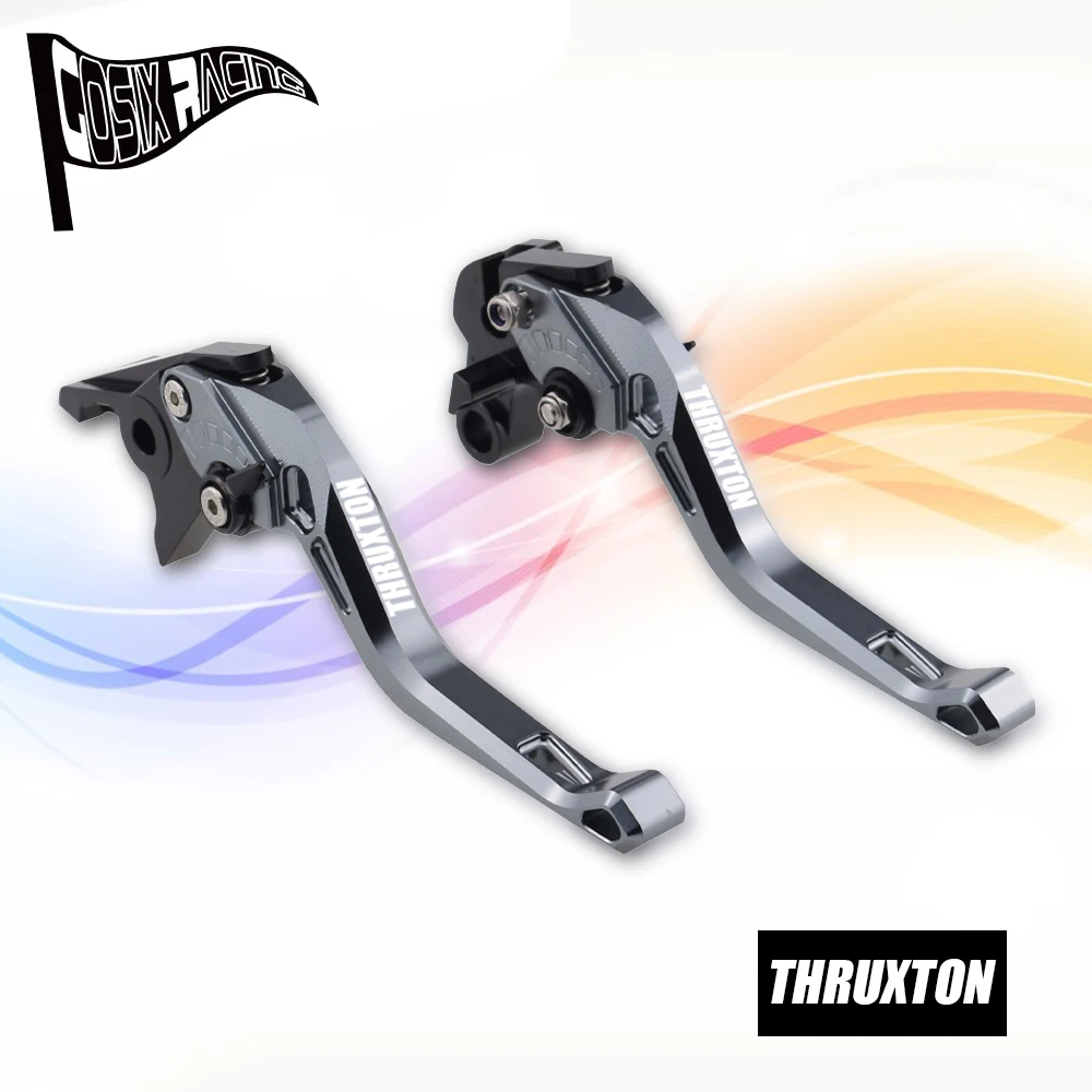 Fit Thruxton 04-15 Thruxton Steve Mcqueen Se 2004 Bonneville Se T100 Nero Moto Accessori Cnc Leve Frizione Freno Corto