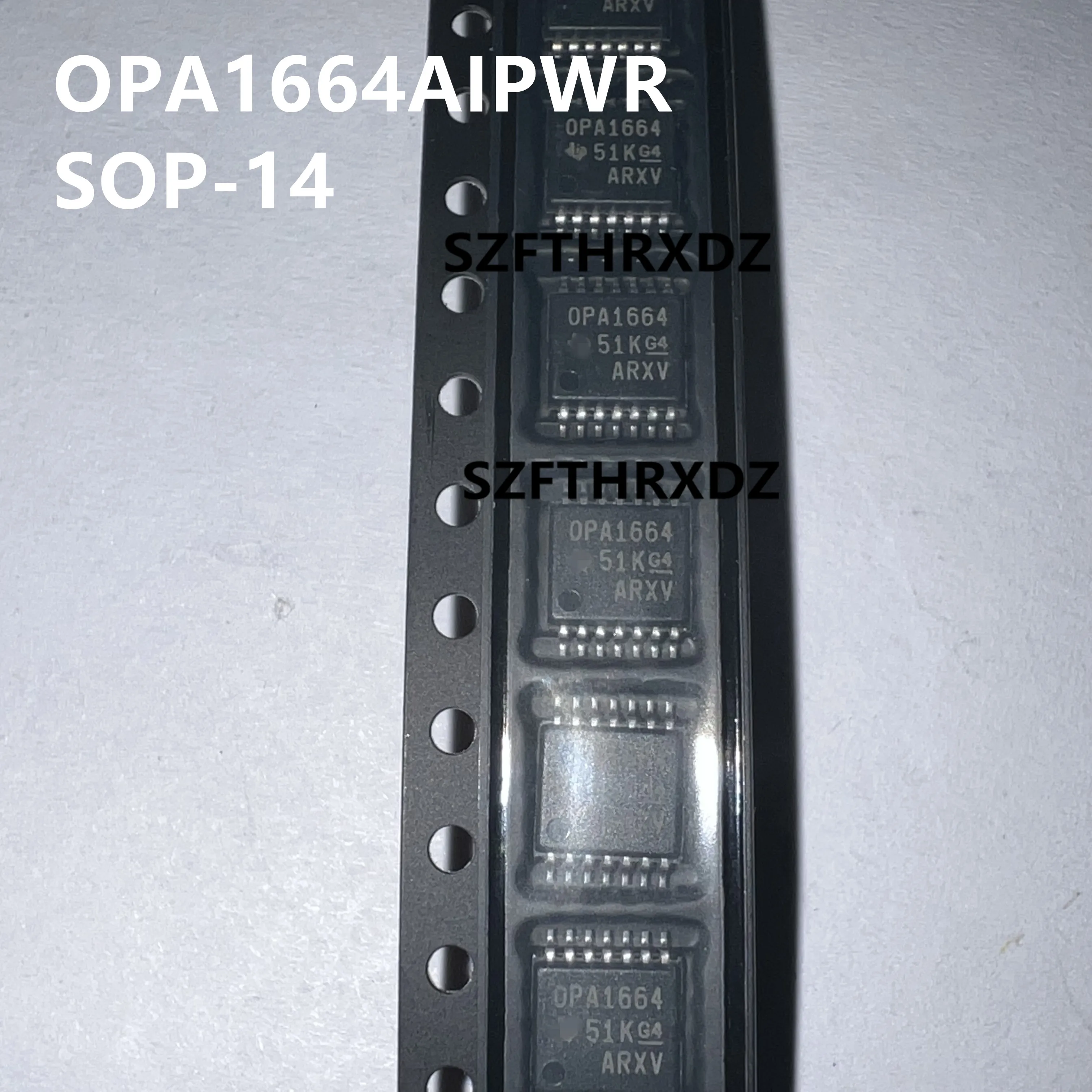 

SZFTHRXDZ 100% New Original OPA1664AIPWR OPA1664 TSSOP-14 Audio Operational Amplifier