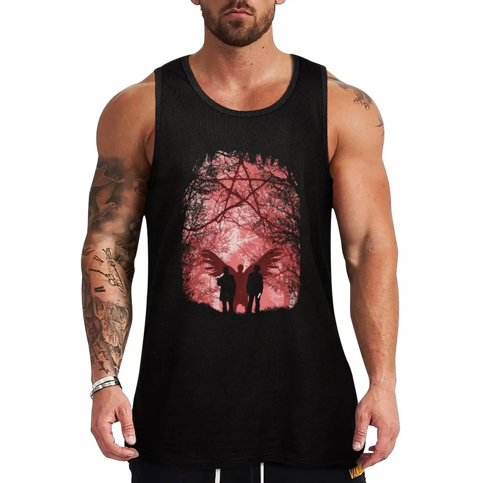 

Famous Hunters Tank Top bodybuilding t-shirt mens gym clothes