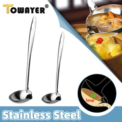 Stainless Steel Filter Oil Spoon Oil Soup Separator Household Kitchen Cooking Filter Drain Oil Soup Oil Spoon Fat Separator