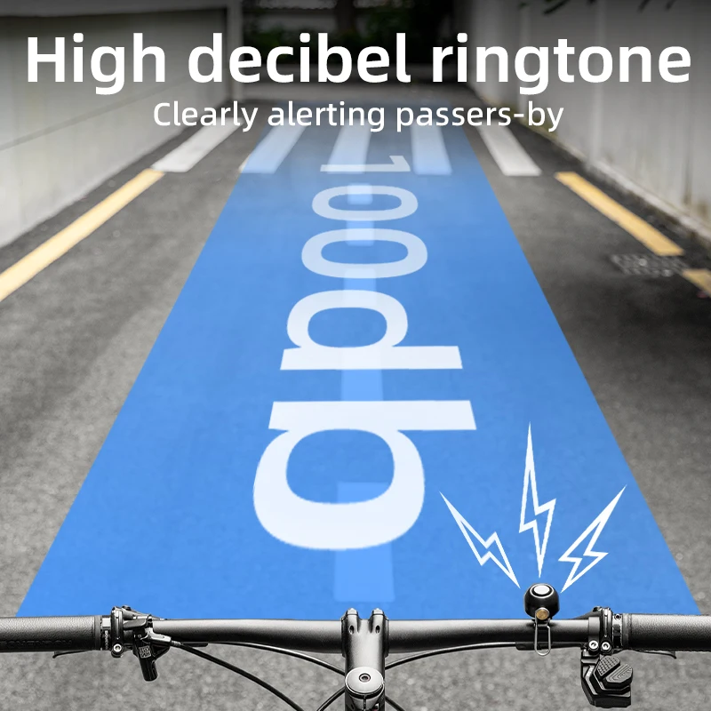 ROCKBROS Copper Alloy Bike Bell 2