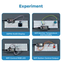 Basic Starter Kit for ESP32 ESP-32S WIFI Development Board for Arduino Project Learning Kit with Tutorials ESP32 kit with box - Image 2